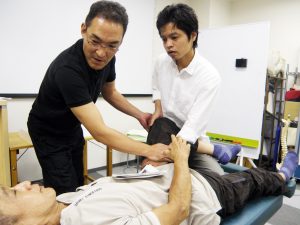 内転筋群へのアプローチ